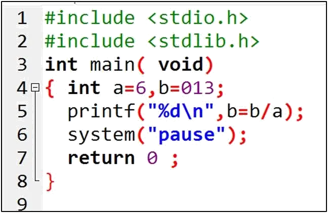 數位電子 乙級 程式語言 第 7 題 題目 圖片