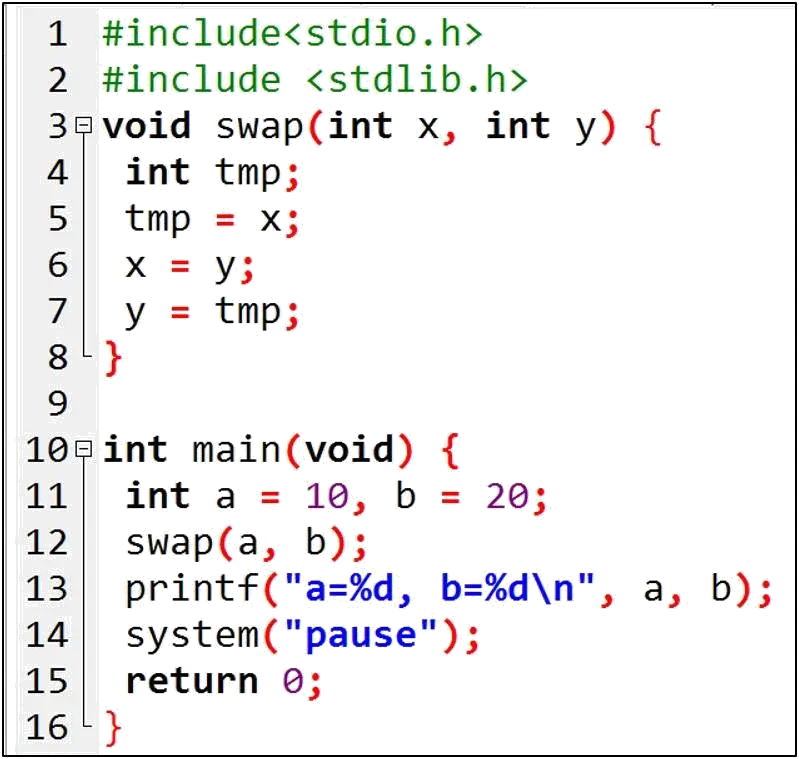 數位電子 乙級 程式語言 第 21 題 題目 圖片