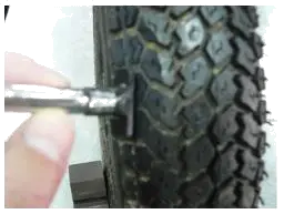 機器腳踏車修護 乙級 檢修、更換車輪相關裝備 第 6 題 題目 圖片