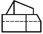 電腦輔助立體製圖 丙級 視圖 第 204 題 選項 ① 圖片